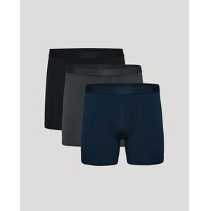 True Classic Men's Black, Navy, Carbon Hide Boxer Briefs NWT Size 3XL Pack of 3